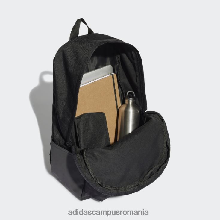 adidas campus romania insignă clasică neagră a rucsacului sport adidas unisex alb negru J266N27461