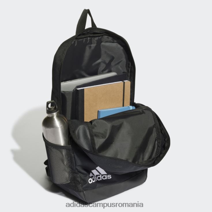 adidas campus romania insignă de mișcare a rucsacului sport negru unisex alb negru J266N27850