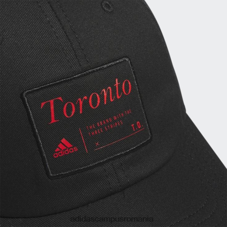 adidas campus romania orașe cheie negre la un capac relaxat unisex negru/rosu J266N27414
