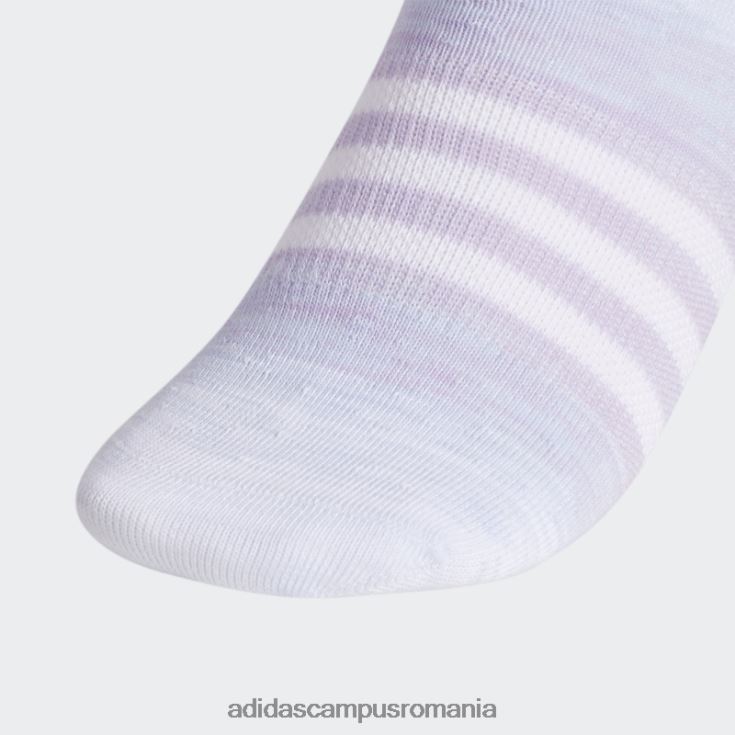 adidas campus romania șosete alb ombre nu-show 6 perechi unisex alb/albastru/albastru zorilor J266N28092