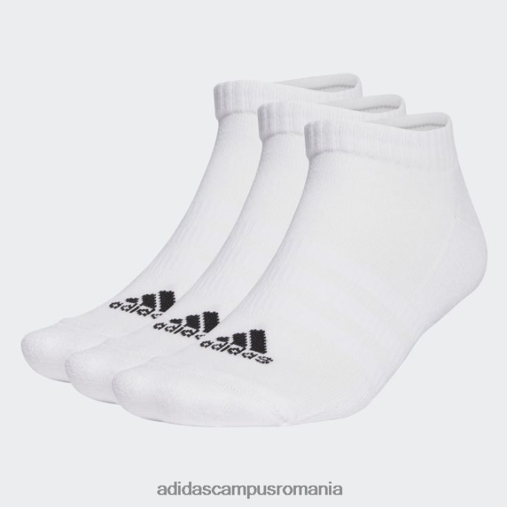 adidas campus romania șosete decoltate îmbrăcăminte sport cu perne 6 perechi alb unisex alb negru J266N27706
