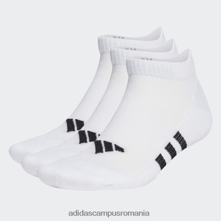 adidas campus romania șosete performanțe joase 3 perechi adidas alb unisex alb J266N215438