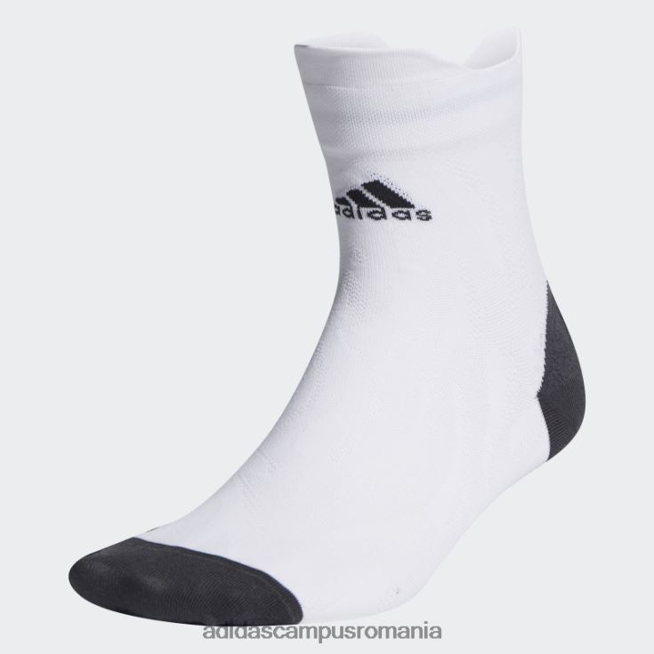 adidas campus romania șosete sport sferturi cu plasă grafică alb unisex alb/carbon J266N215649