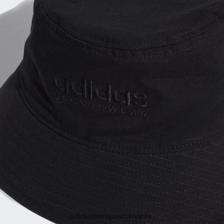 adidas campus romania pălărie clasică din bumbac albă elegantă unisex alb negru J266N27609