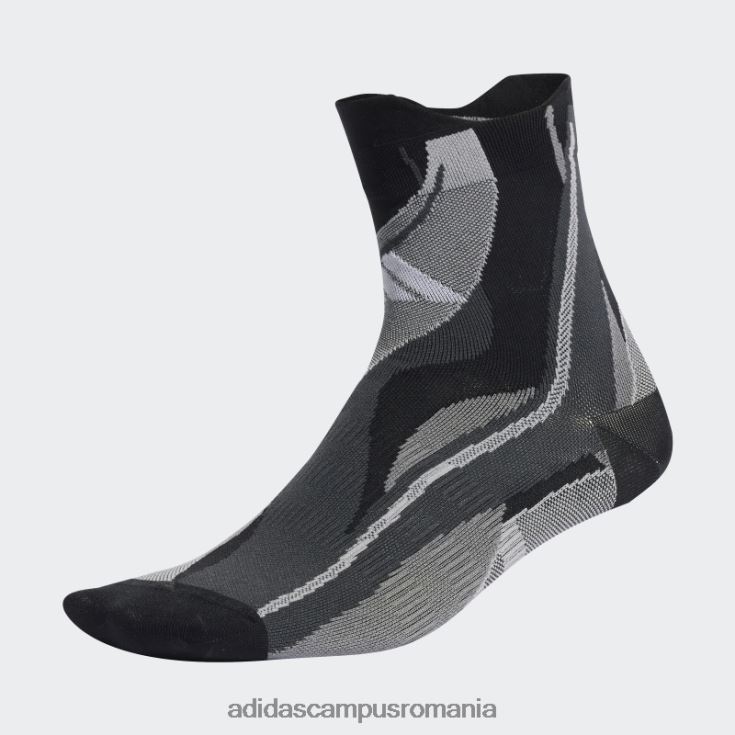 adidas campus romania performanță concepută pentru șosete grafice sport negre unisex negru/alb/gri J266N215494