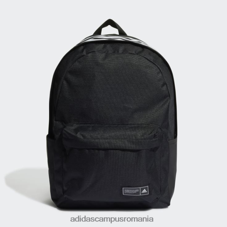adidas campus romania rucsac clasic cu 3 dungi negru adidas unisex alb negru J266N27578