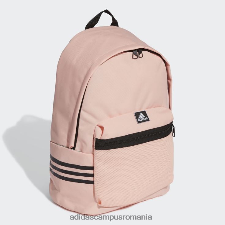 adidas campus romania rucsac haze coral clasic cu 3 dungi unisex haze coral/alb J266N215604