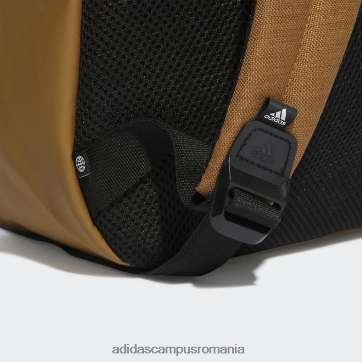 adidas campus romania rucsac orizontal adidas clasic bronz cu 3 dungi unisex bronz/alb J266N27449