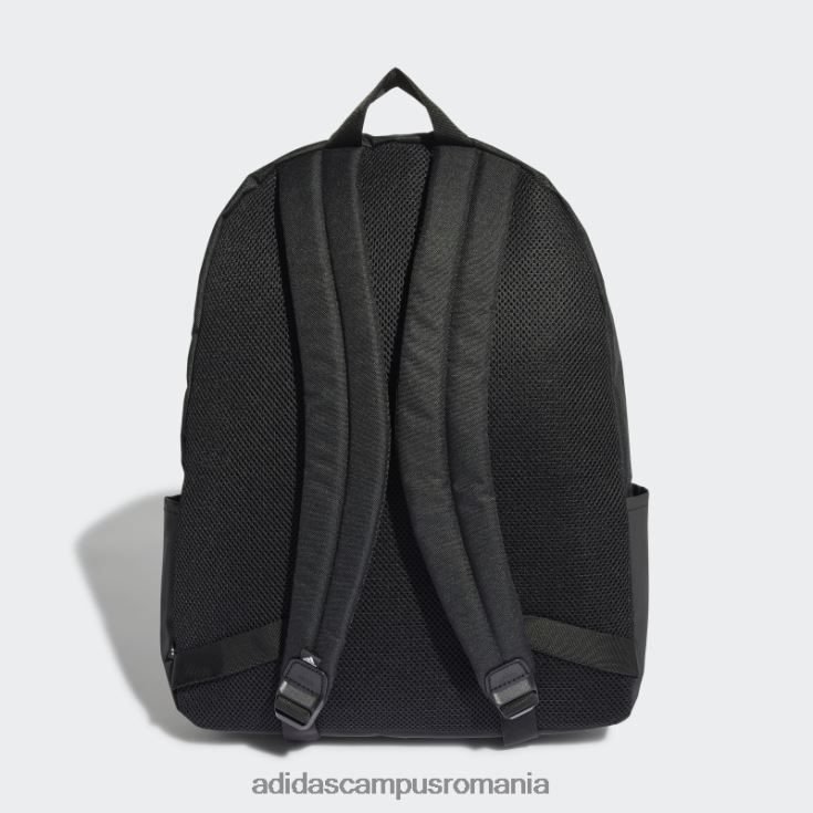 adidas campus romania rucsac orizontal clasic negru cu 3 dungi unisex alb negru J266N27462