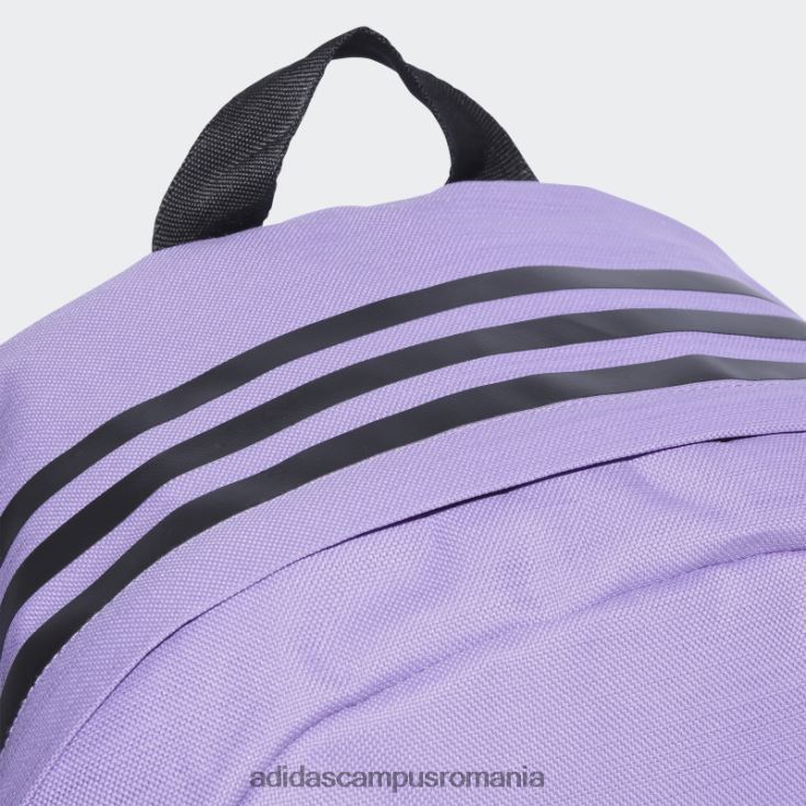 adidas campus romania rucsac violet clasic cu 3 dungi unisex violet/negru J266N27445