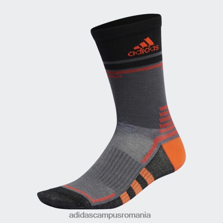 adidas campus romania sosete city escape crew gri unisex gri/rosu J266N28005