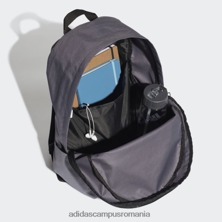 adidas campus romania trace gri clasic rucsac orizontal cu 3 dungi adidas unisex urme gri/negru J266N28253