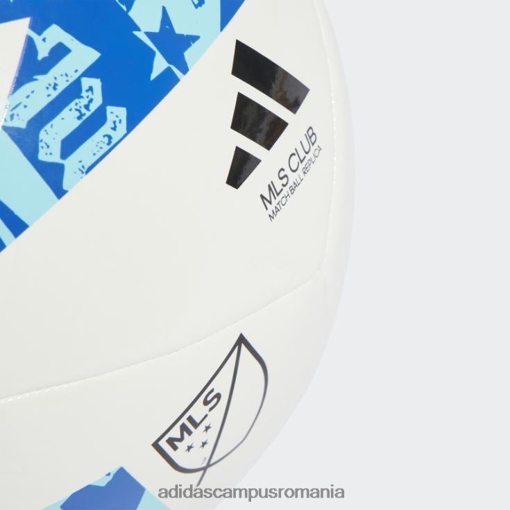 adidas campus romania mls club ball albastru unisex alb/albastru/cian J266N221559