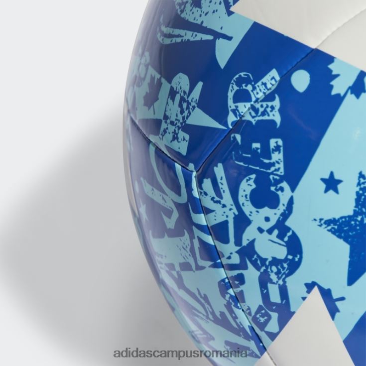 adidas campus romania mls club ball albastru unisex alb/albastru/cian J266N221559