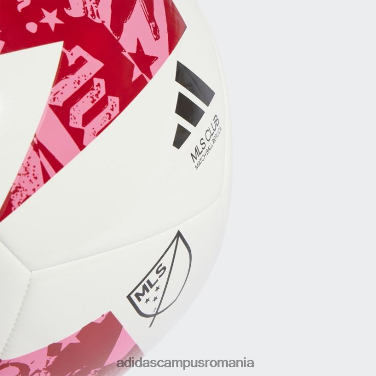 adidas campus romania mls club mingea albă unisex alb/rosu/roz J266N221560