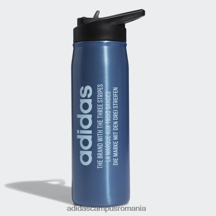 adidas campus romania sticla metal paie otel albastru 600 ml unisex albastru/negru J266N221947