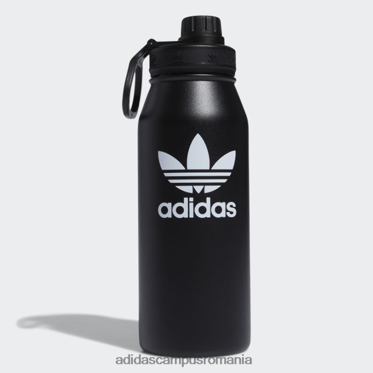 adidas campus romania sticla metalica otel 1l negru unisex alb negru J266N221931