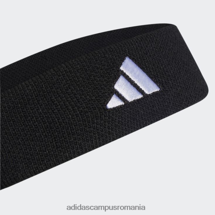adidas campus romania bentita de tenis neagra unisex alb negru J266N21834