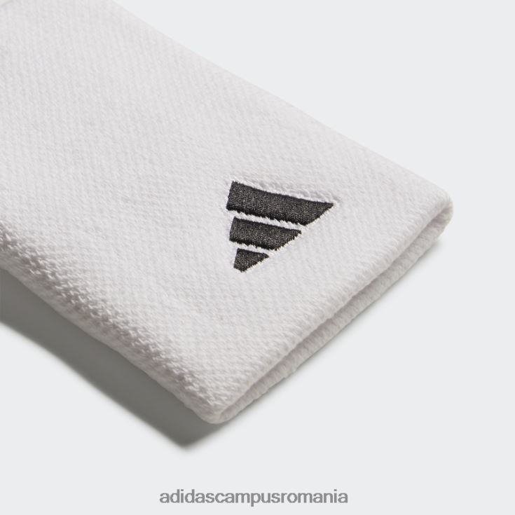 adidas campus romania brățară de tenis mare albă unisex alb negru J266N28011