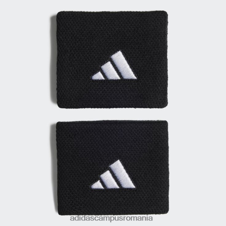 adidas campus romania brățară de tenis mică neagră unisex alb negru J266N28006