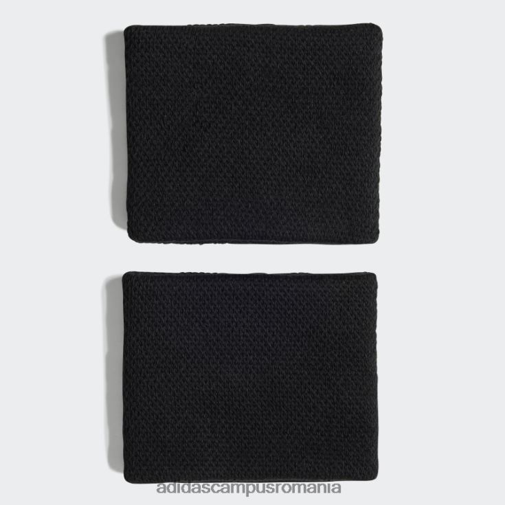 adidas campus romania brățară de tenis mică neagră unisex alb negru J266N28006