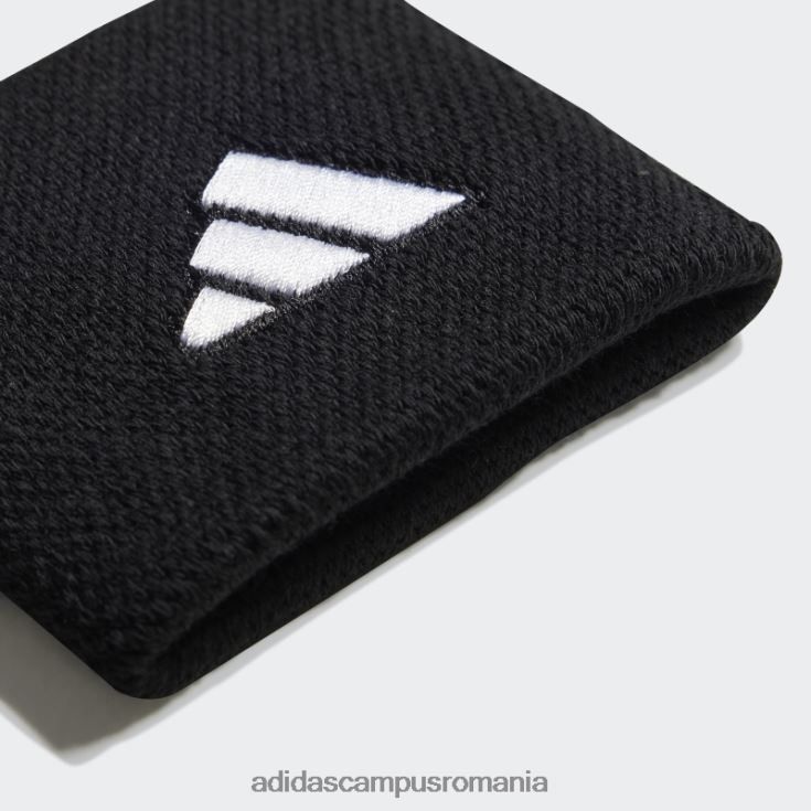 adidas campus romania brățară de tenis mică neagră unisex alb negru J266N28006