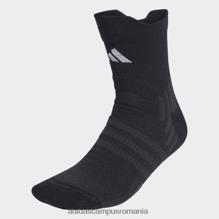 adidas campus romania șosete sferturi cu perne de tenis 1 pereche negru adidas unisex alb negru J266N27440