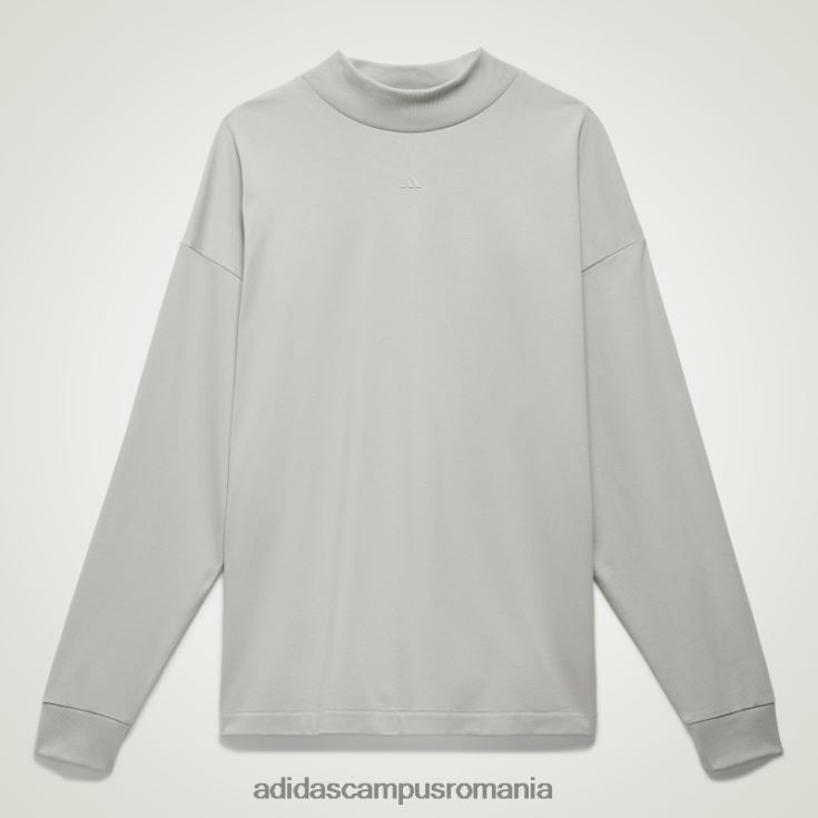 adidas campus romania baschet cu mânecă lungă metal gri fierbinte unisex gri metal J266N213373