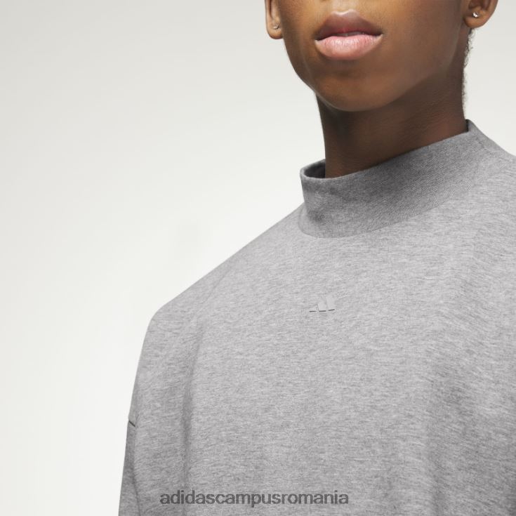 adidas campus romania baschet heather crew hanorac oatmeal închis unisex fulgi de ovăz închis la culoare J266N213347