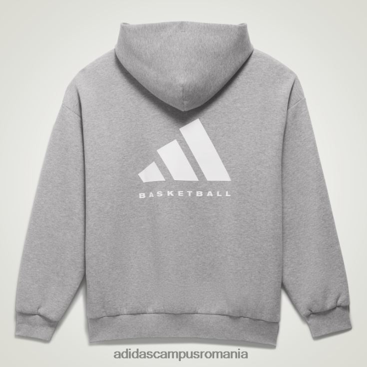 adidas campus romania baschet heather hanora modă fulgi de ovăz închis unisex fulgi de ovăz închis la culoare J266N213164