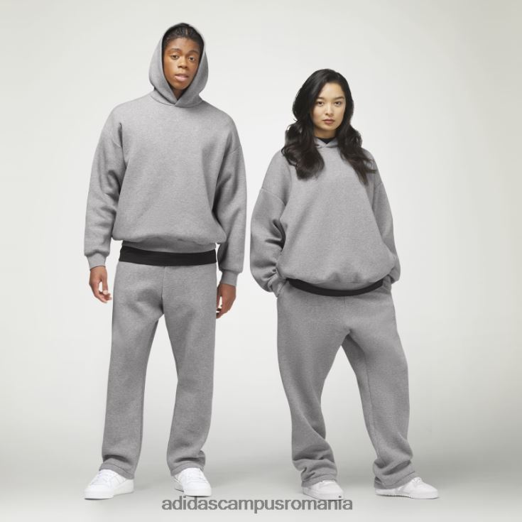 adidas campus romania făină de ovăz întunecată caldă baschet heather pantaloni de trening unisex fulgi de ovăz închis la culoare J266N213103