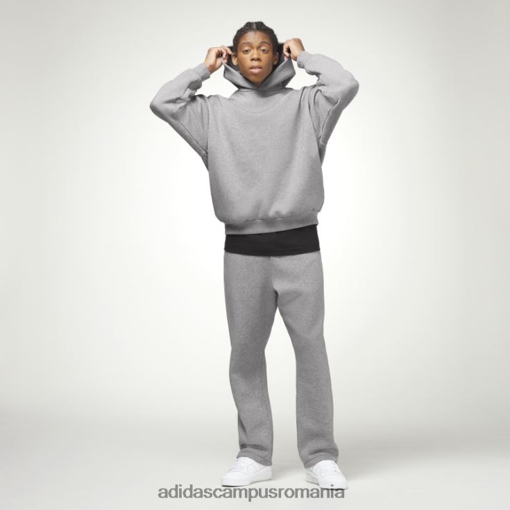 adidas campus romania fulgi de ovăz întuneric de modă baschet pantaloni heather unisex fulgi de ovăz închis la culoare J266N23639