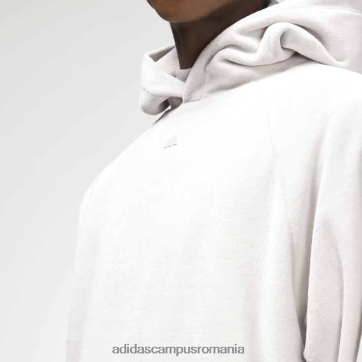 adidas campus romania hanorac alb din velur pentru baschet (neutru de gen) unisex alb J266N26610