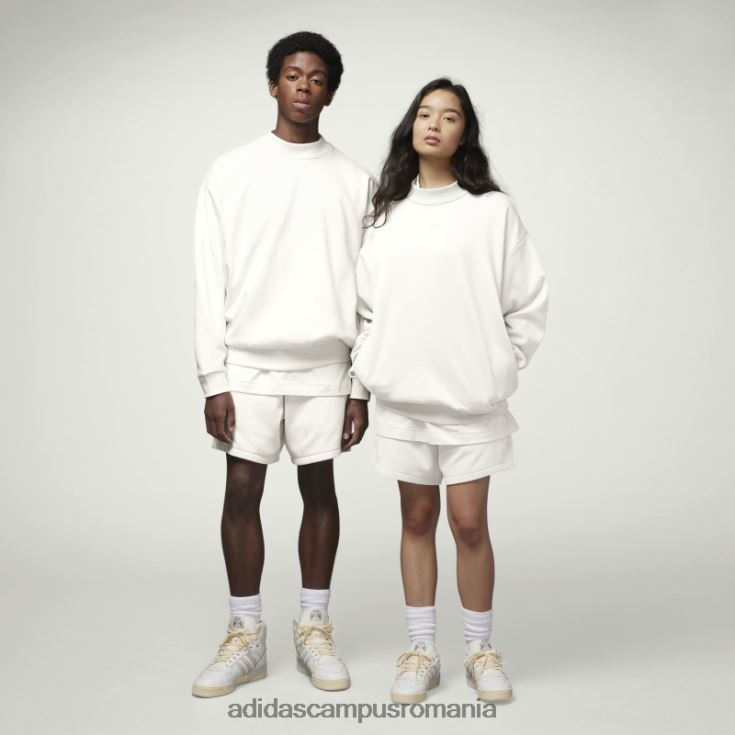 adidas campus romania hanorac alb pentru echipaj de baschet fierbinte unisex alb J266N2768