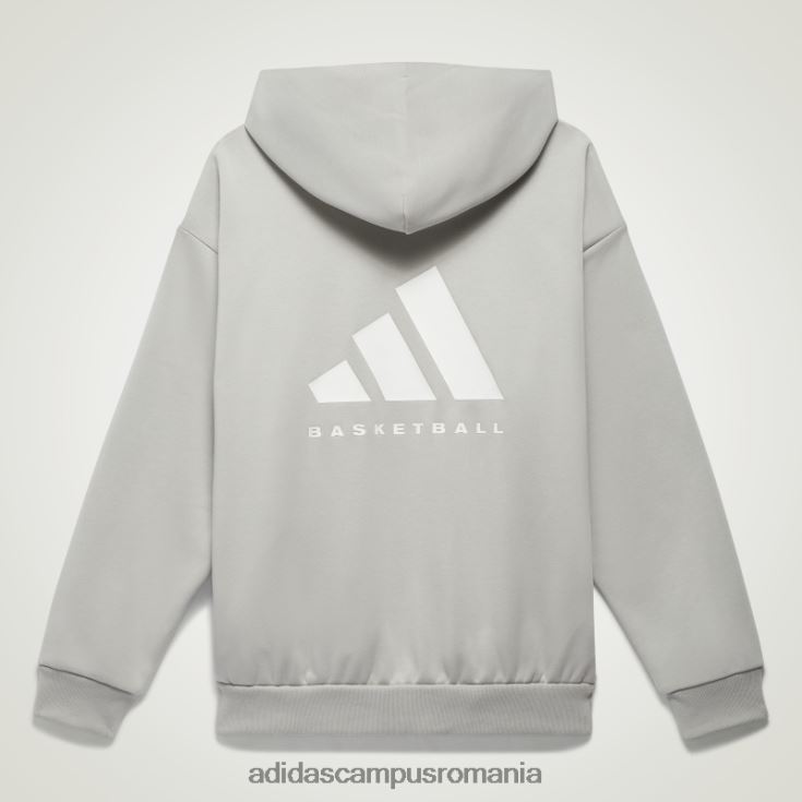 adidas campus romania hanorac de baschet gri metal fierbinte unisex gri metal J266N25113