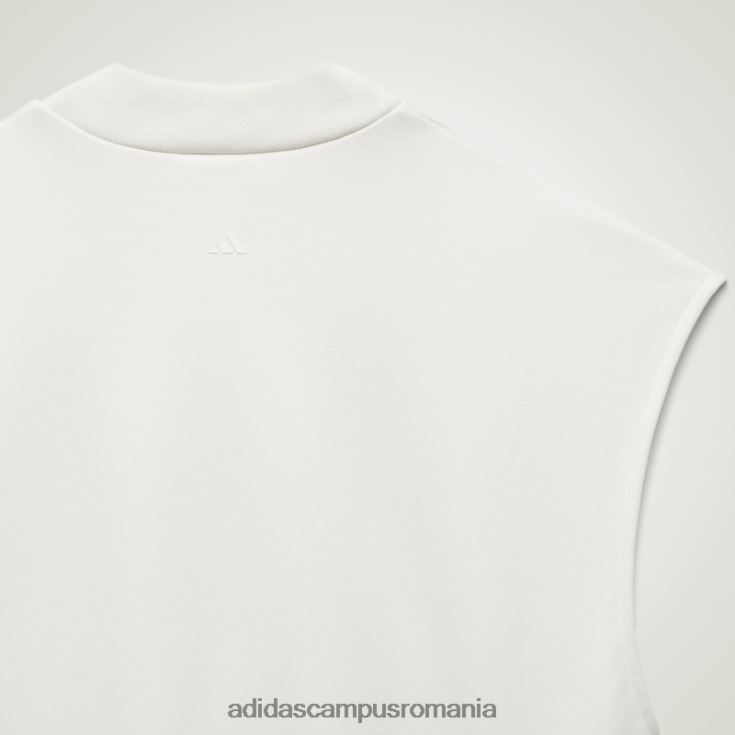 adidas campus romania hanorac fără mâneci de baschet alb unisex alb J266N26686