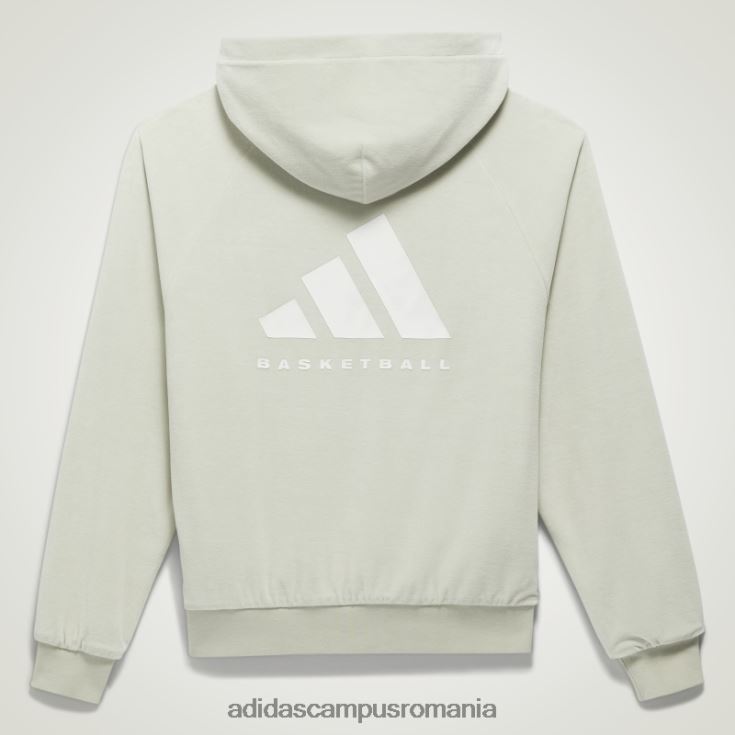 adidas campus romania hanorac verde baschet din velur (gen neutru) adidas unisex verde J266N26141