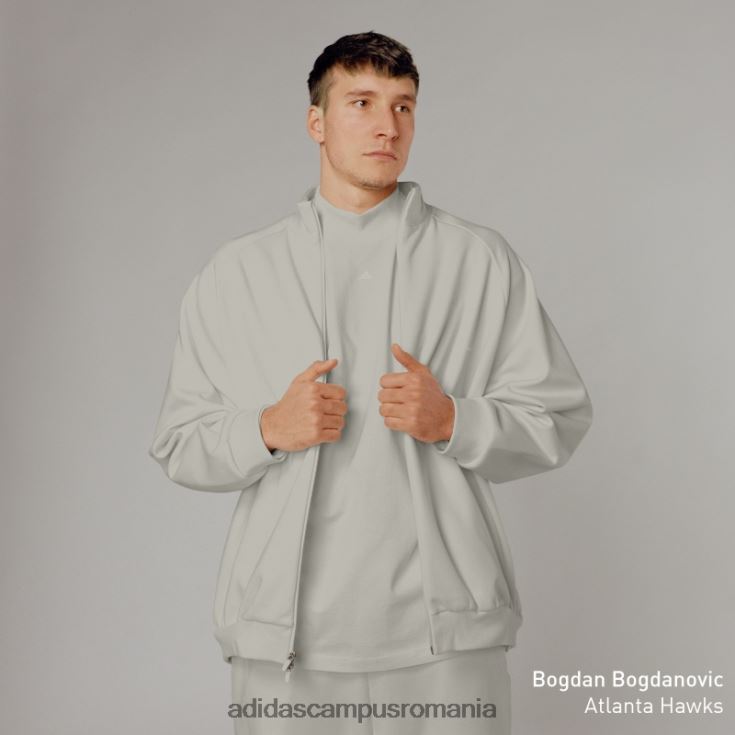 adidas campus romania jachetă de sport de baschet metal gri fierbinte unisex gri metal J266N25477