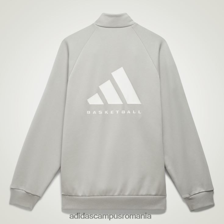 adidas campus romania jachetă de sport de baschet metal gri fierbinte unisex gri metal J266N25477