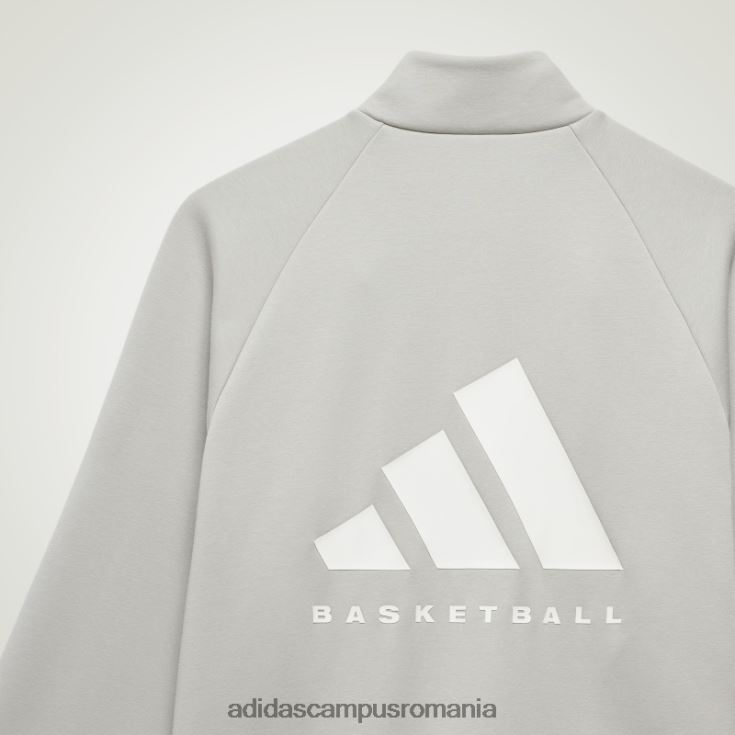 adidas campus romania jachetă de sport de baschet metal gri fierbinte unisex gri metal J266N25477
