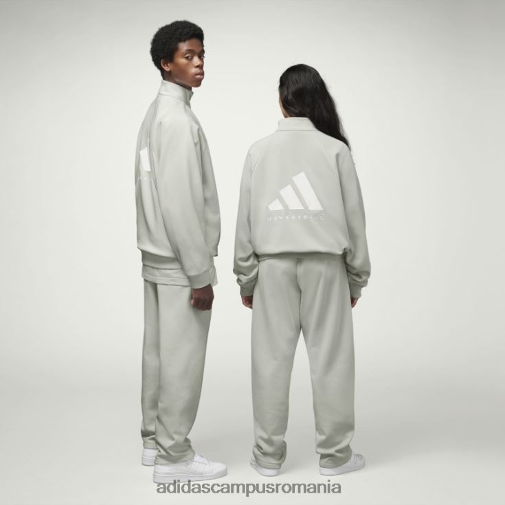 adidas campus romania jachetă de sport de baschet verde la modă unisex verde J266N2784