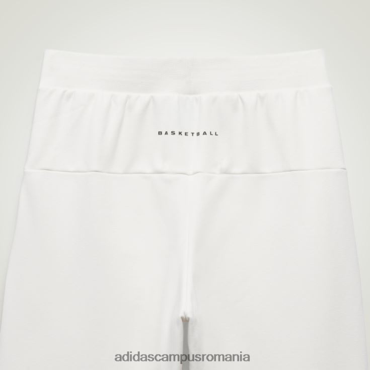 adidas campus romania joggeri albi de baschet fierbinți unisex alb J266N213623