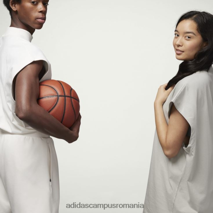 adidas campus romania maiou de baschet alb fierbinte unisex alb J266N213553