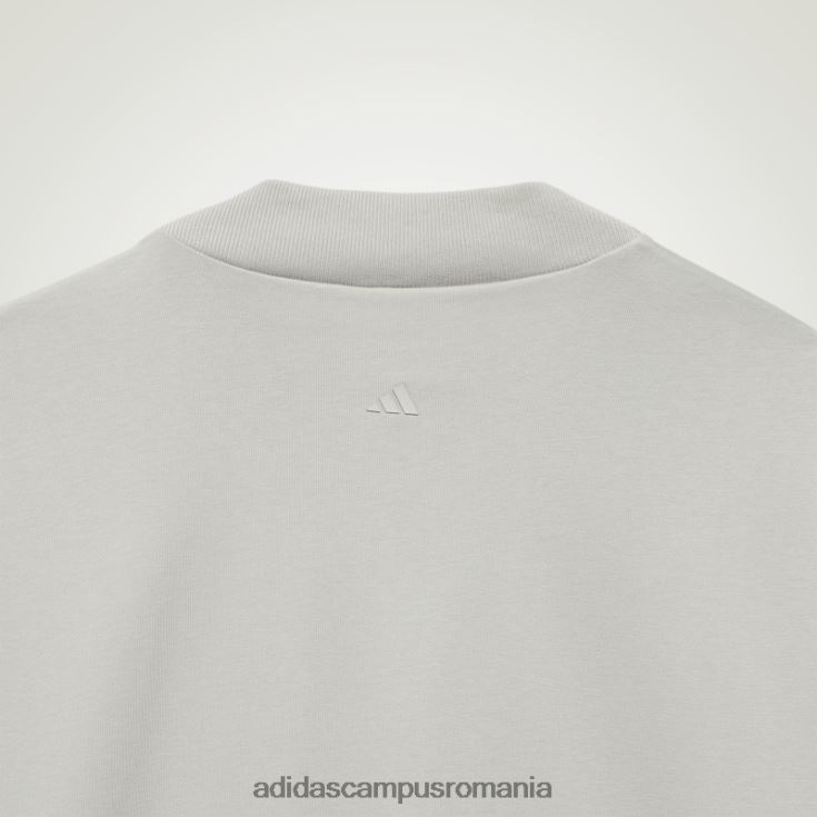 adidas campus romania modă tricou de baschet gri metal unisex gri metal J266N213642