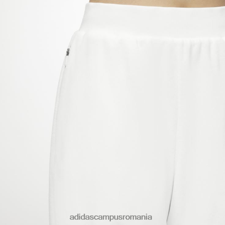 adidas campus romania pantaloni albi de baschet din velur fierbinți unisex alb J266N213761