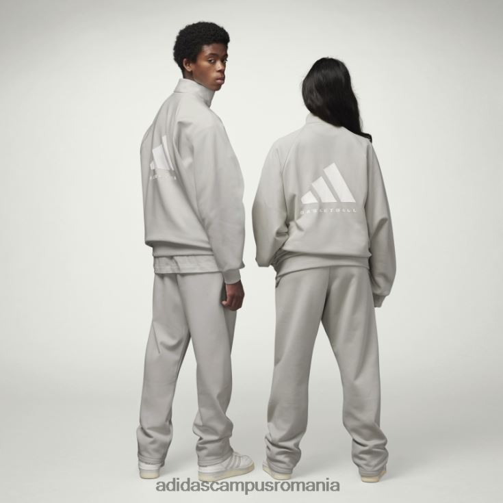 adidas campus romania pantaloni de baschet gri metalic fierbinte unisex gri metal J266N213187