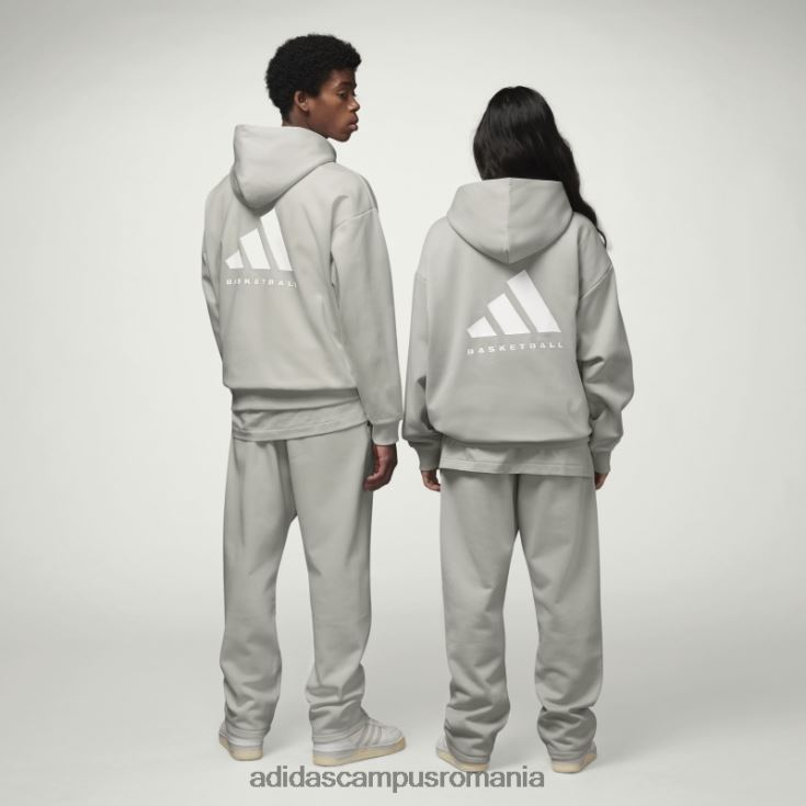 adidas campus romania pantaloni de trening de baschet gri metal unisex gri metal J266N2776