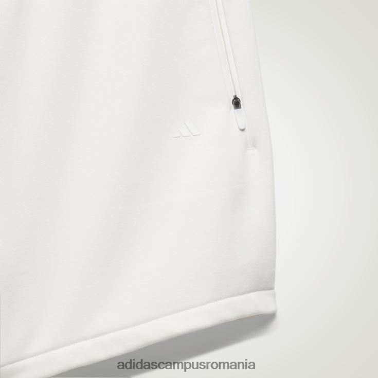 adidas campus romania pantaloni scurți de baschet albi fierbinți unisex alb J266N24951