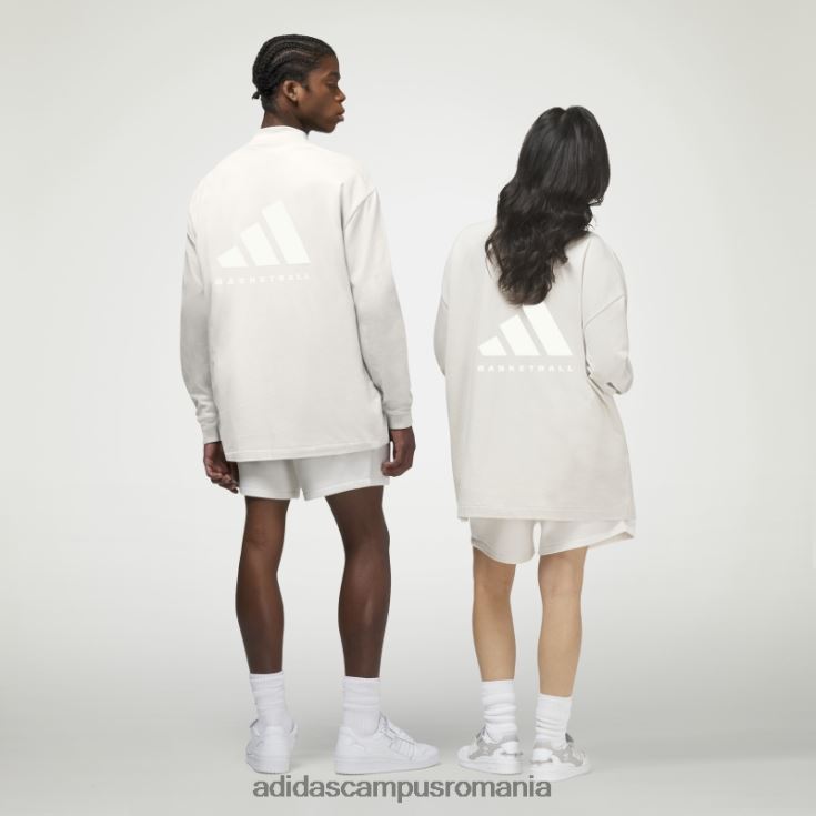 adidas campus romania top baschet cu mânecă lungă din aluminiu unisex aluminiu J266N213487