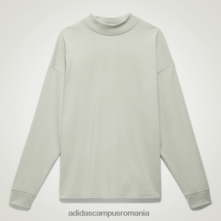 adidas campus romania top cu mânecă lungă de baschet de modă verde unisex verde J266N213625